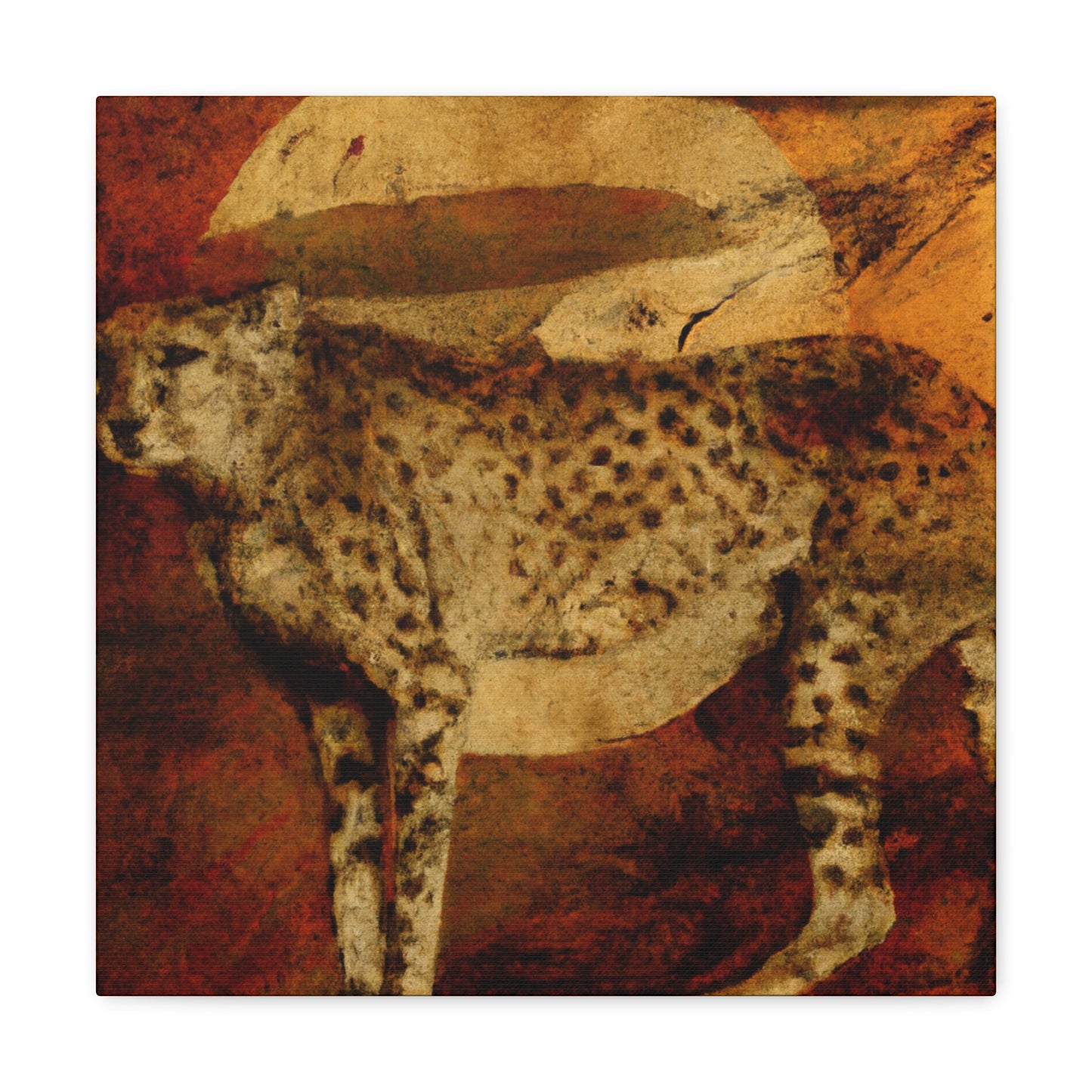 Cheetah in Dreamscape - Canvas