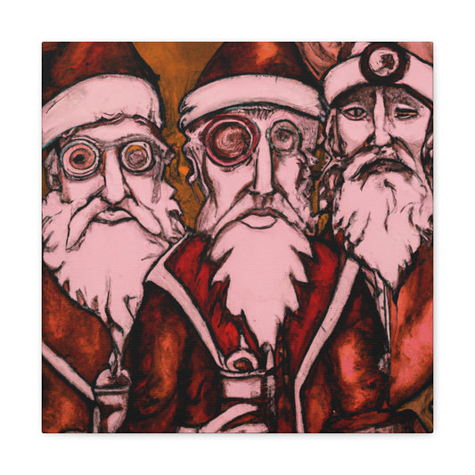 "Wise Wisemen in Steampunk" - Canvas