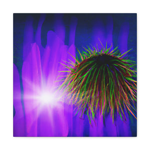 "Sea Urchin Fanfare" - Canvas