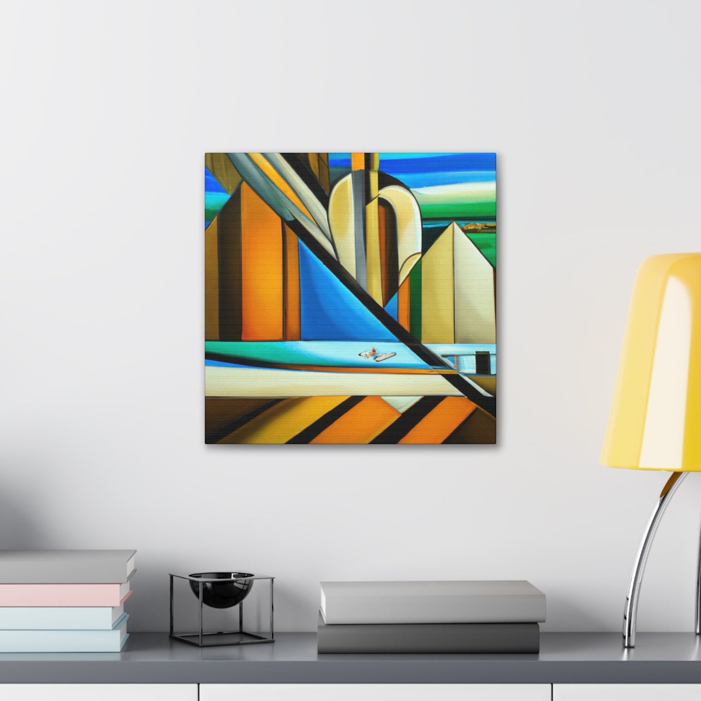 "Coastline of the 1920s" - Canvas