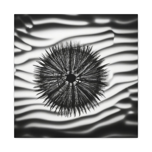 "Sea Urchin Art Deco." - Canvas