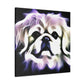 Pekingese Night Illumination - Canvas