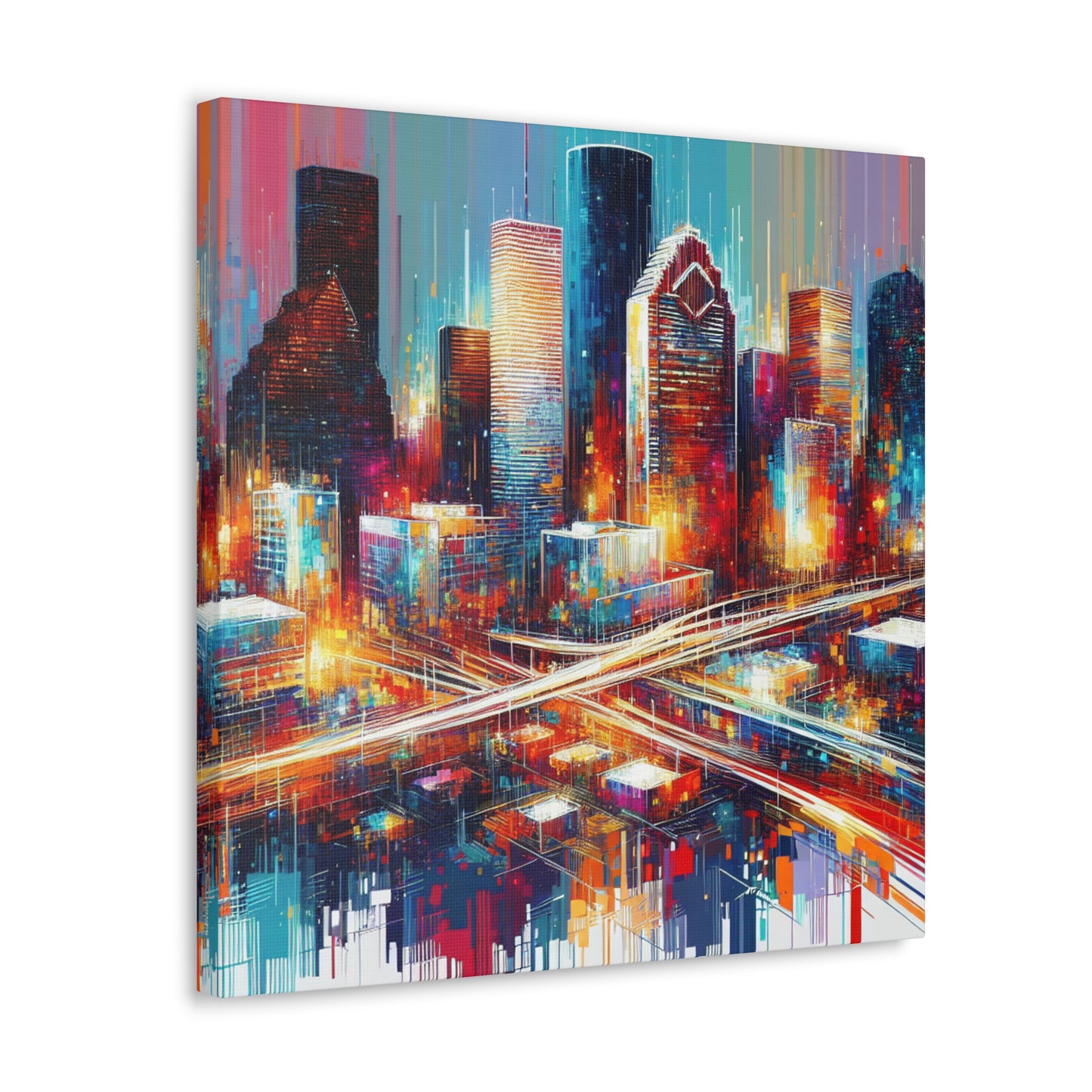 "Cosmic Houston Odyssey" - Canvas