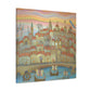 Cityscape at Sunset - Canvas