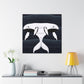 Bowhead Whale Majestic Rise - Canvas