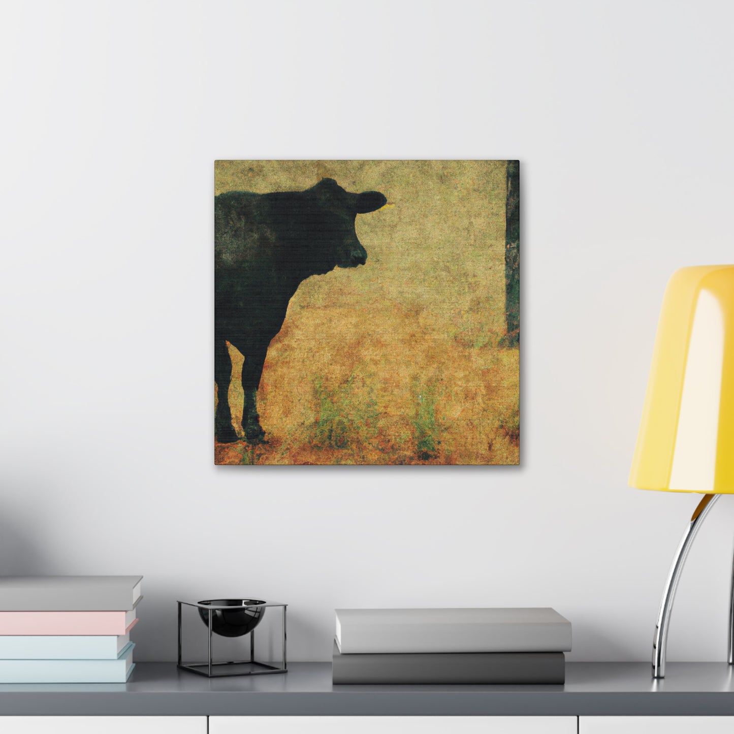 Black Angus Portraiture - Canvas