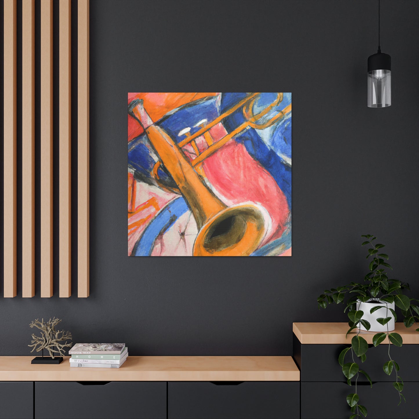 The Trombone Sonata - Canvas