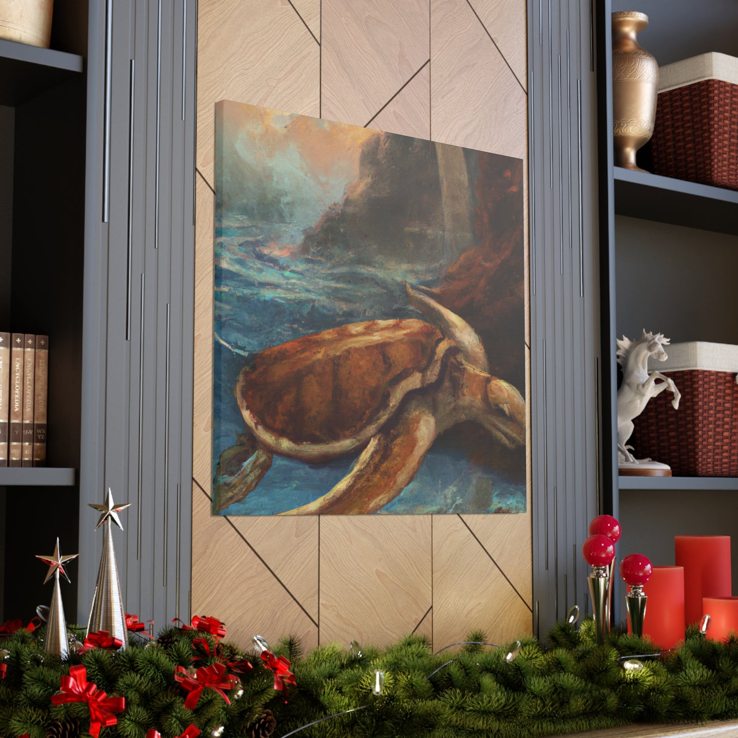 Turtle of the Sea - Canvas