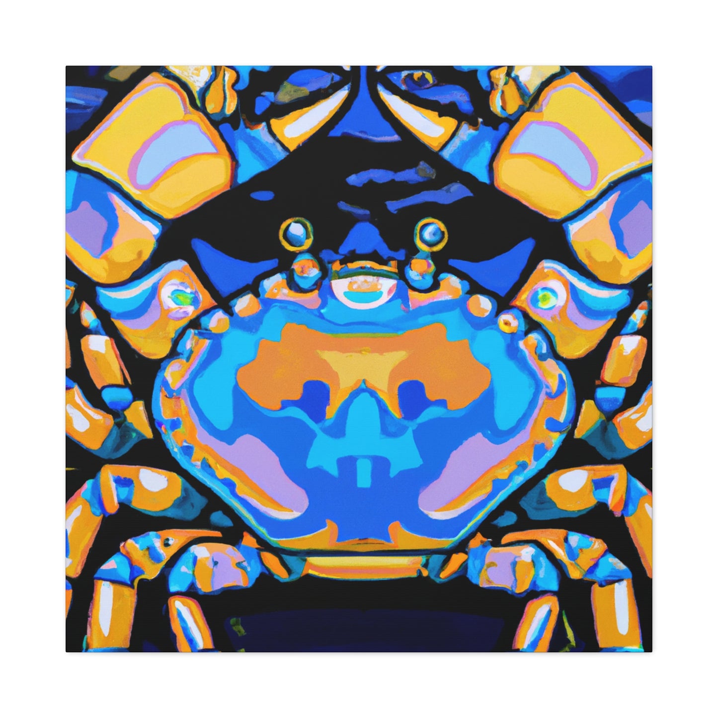 Crab in the Deco - Canvas