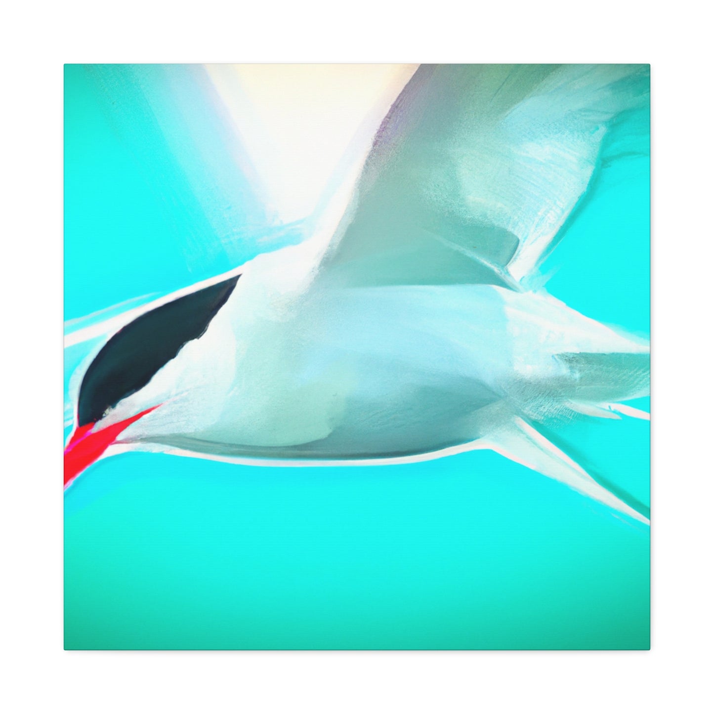 "Arctic Tern Migration". - Canvas