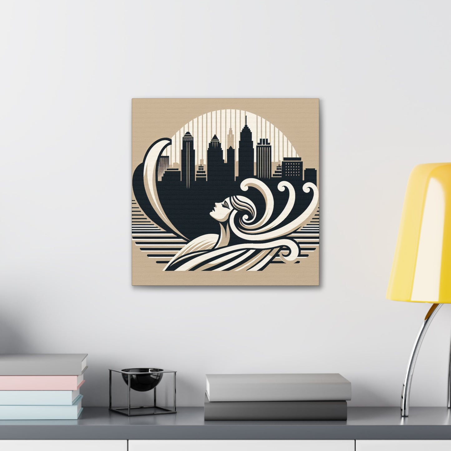 Glorious Jazz Age City - Canvas