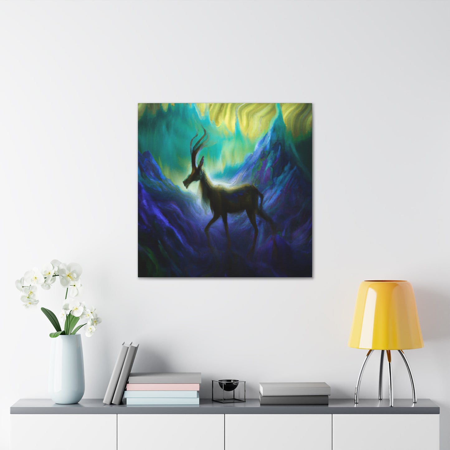 Chamois in the Wild - Canvas