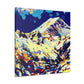 "Snowy Mountain Majesty" - Canvas