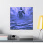 Poseidon's Ocean Majesty - Canvas