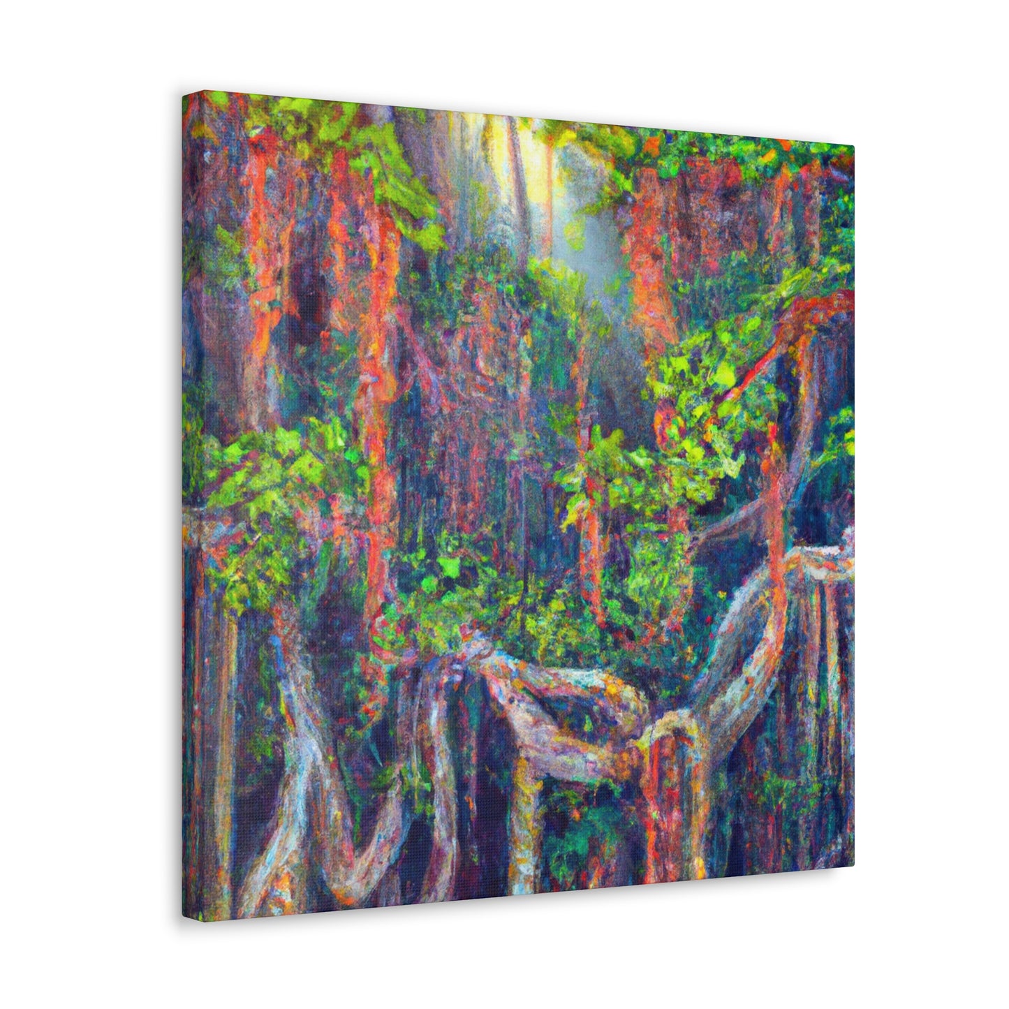 "The Majestic Banyan Tree" - Canvas