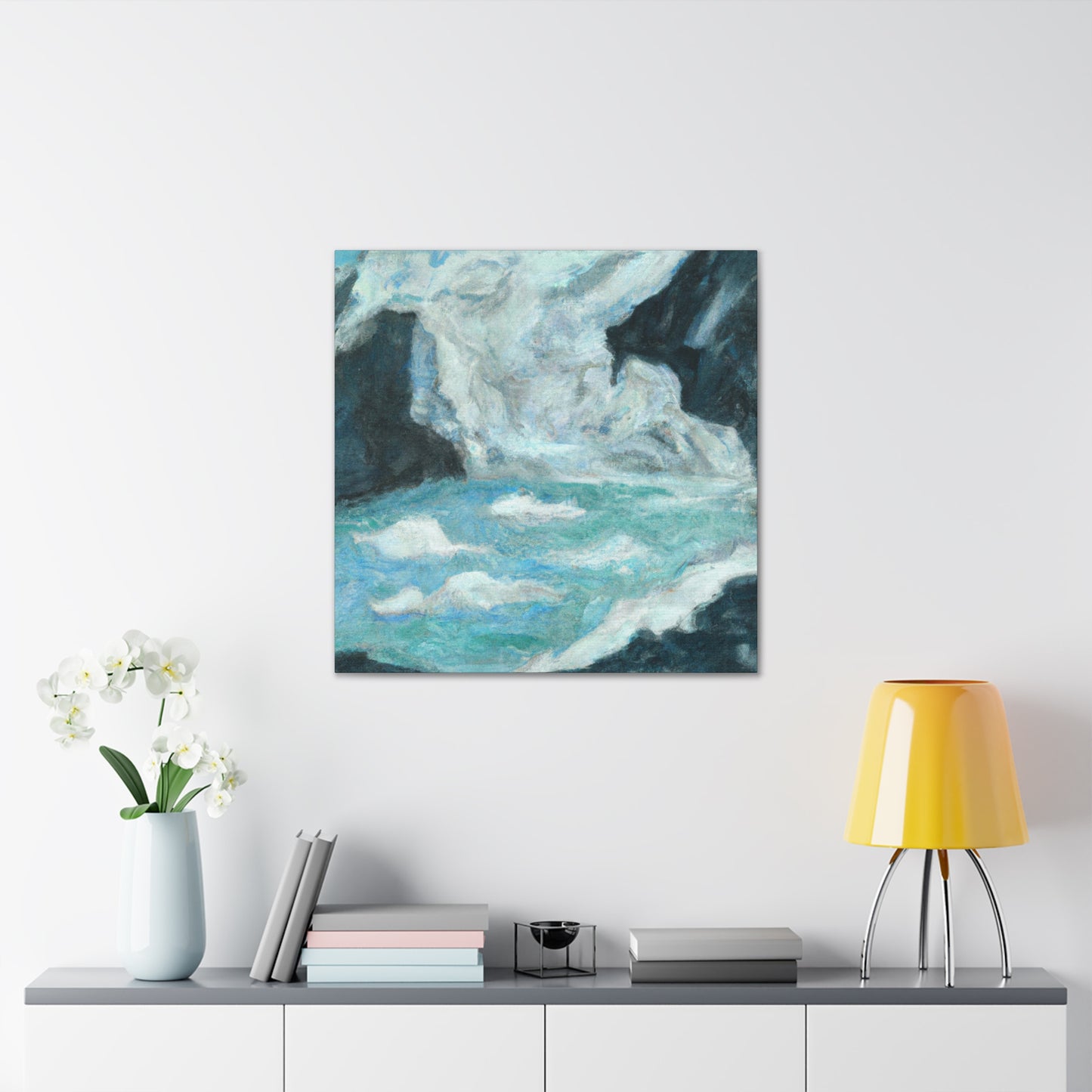 "Glaciers in Motion" - Canvas