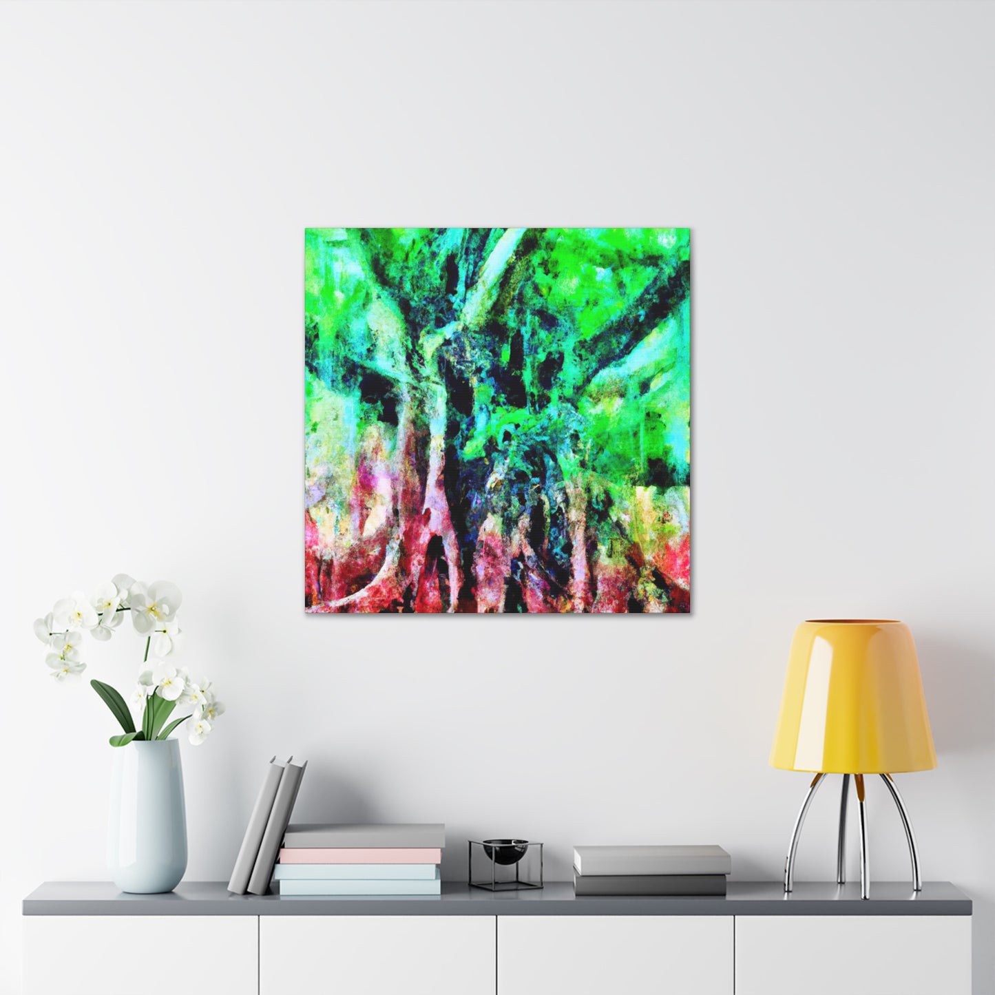 Banyan Tree Reflection - Canvas