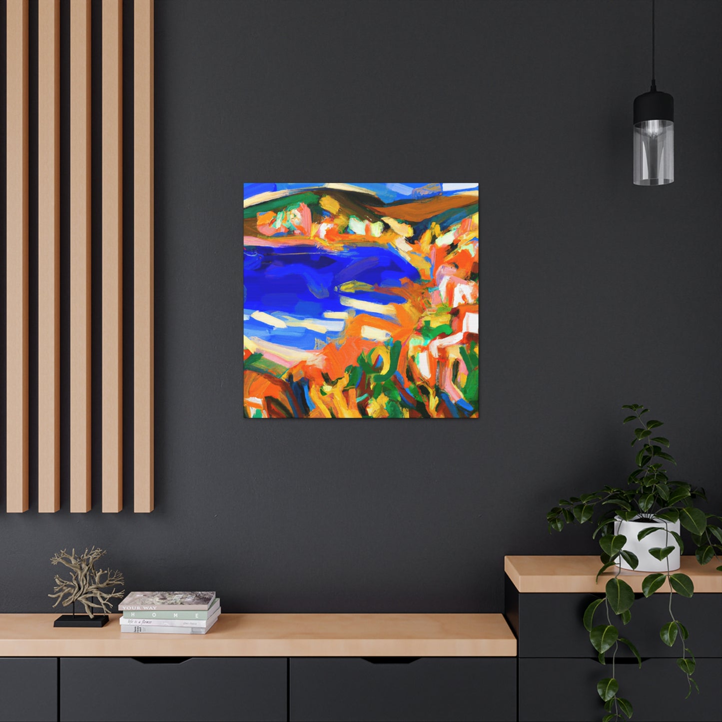 "Bay at Sunrise Impression" - Canvas