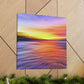 Ocean Sunrise Glows - Canvas