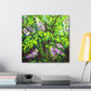 Lilacs in Impressionism - Canvas