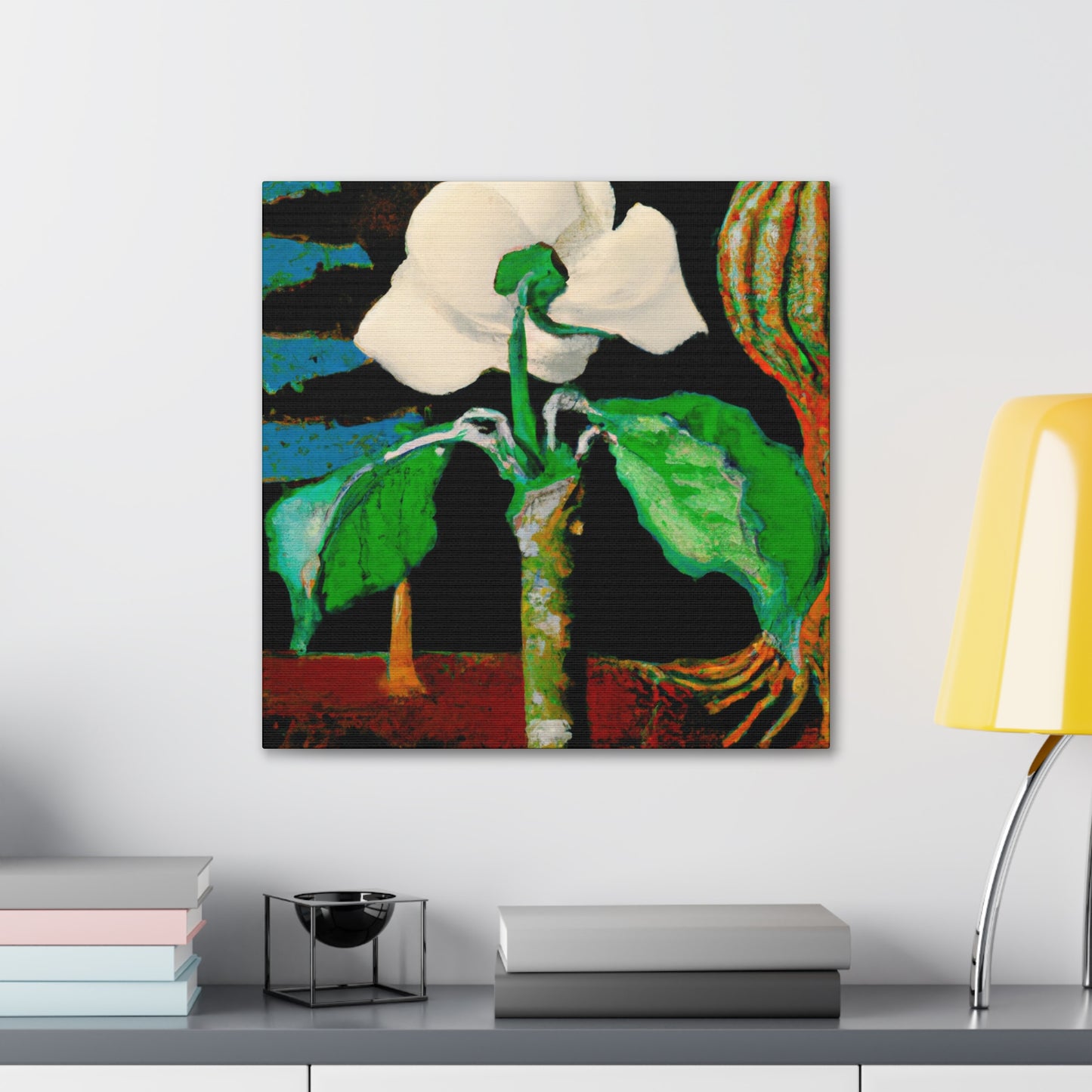 Gardenia in Surrealism - Canvas