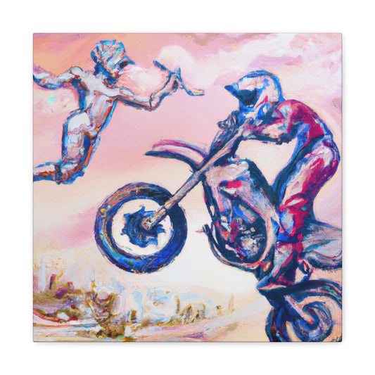 Moto Cross Majesty. - Canvas