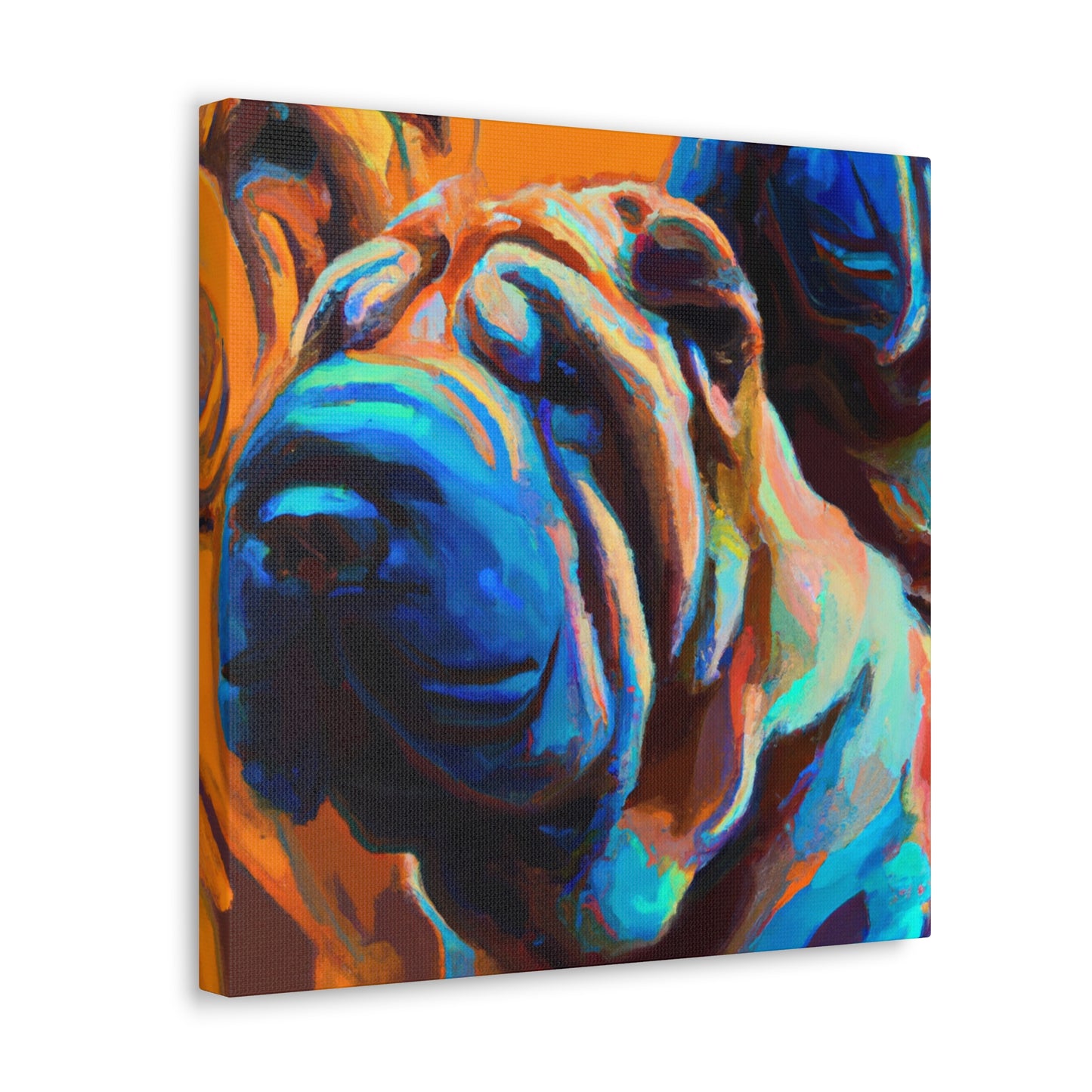 Shar Pei Surrealism - Canvas