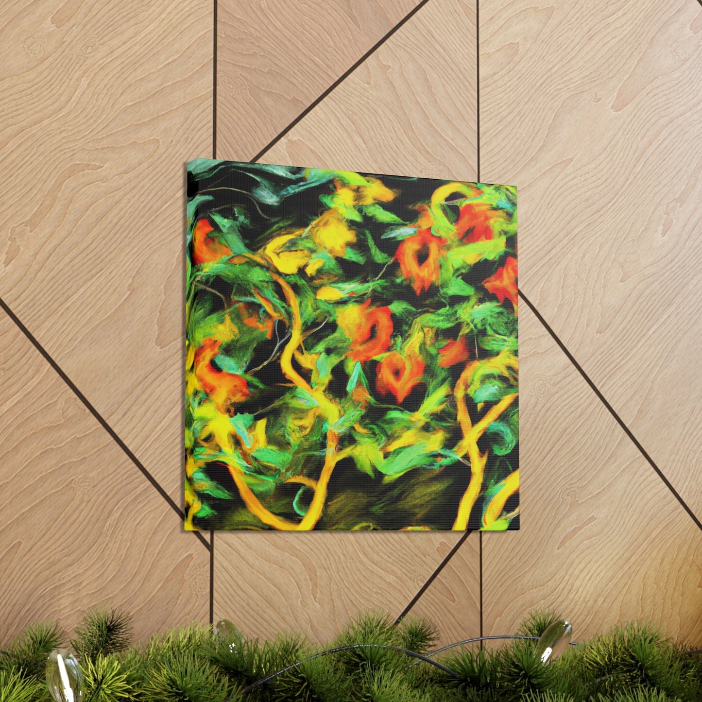 "Sunflower in Abstraction" - Canvas