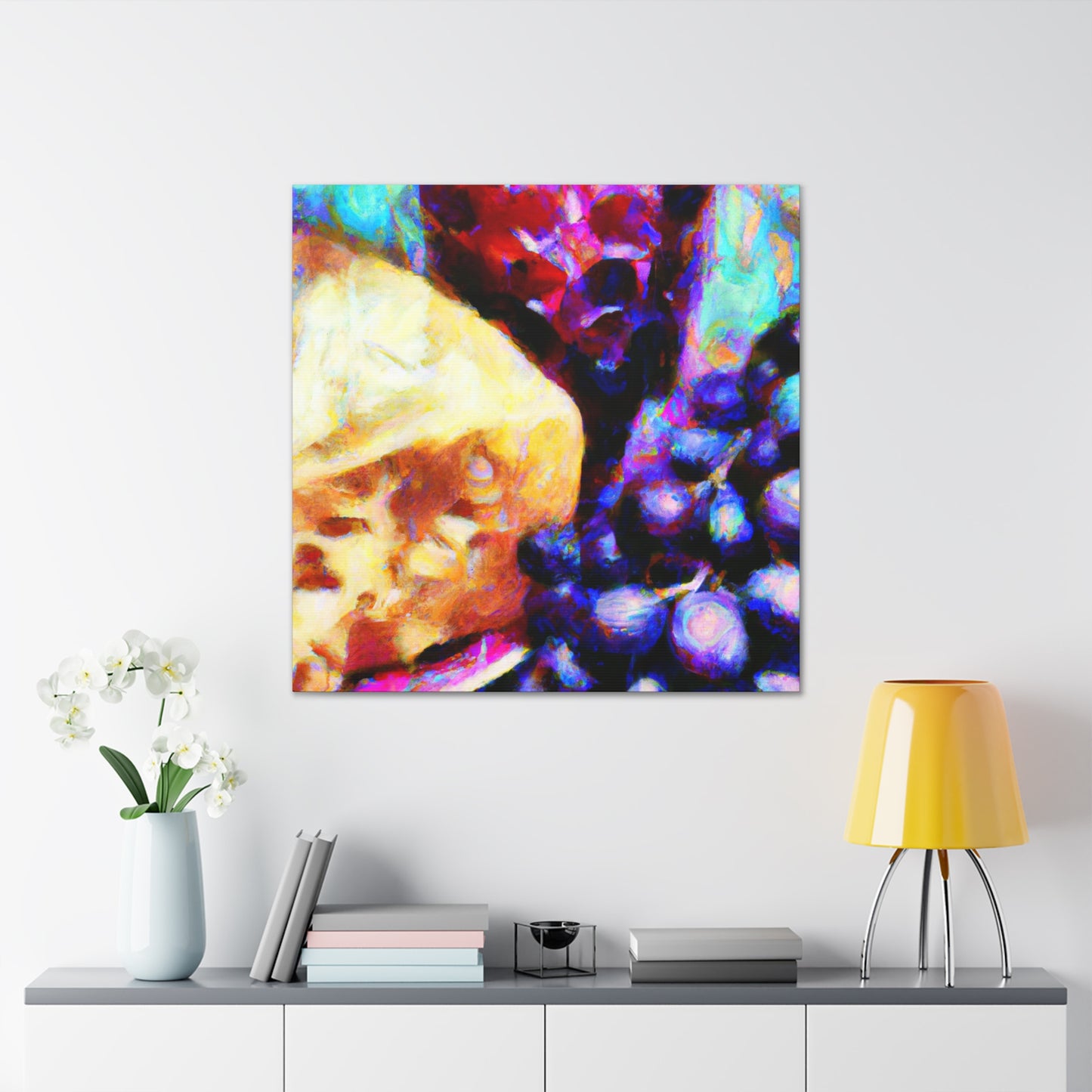 Grapes and Cheese Marvel - Canvas