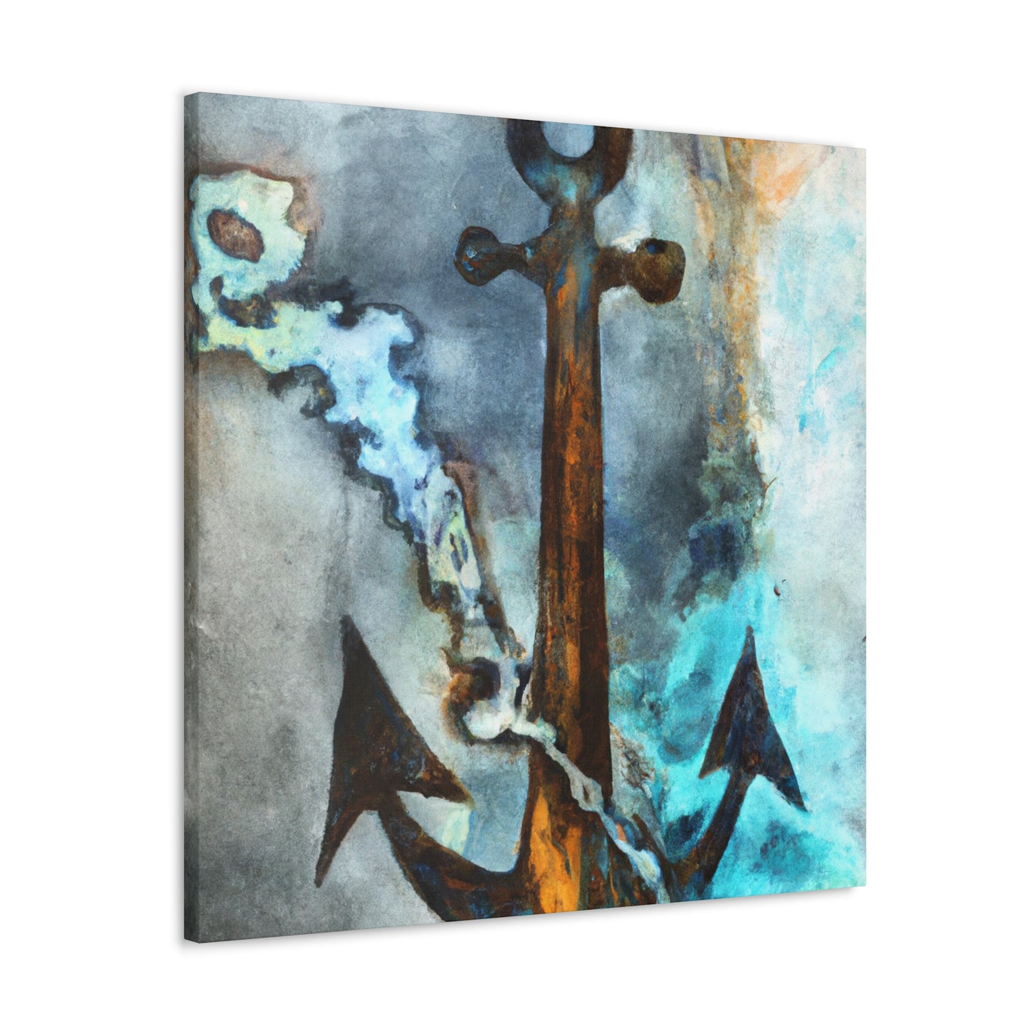 Anchors in the Clouds - Canvas