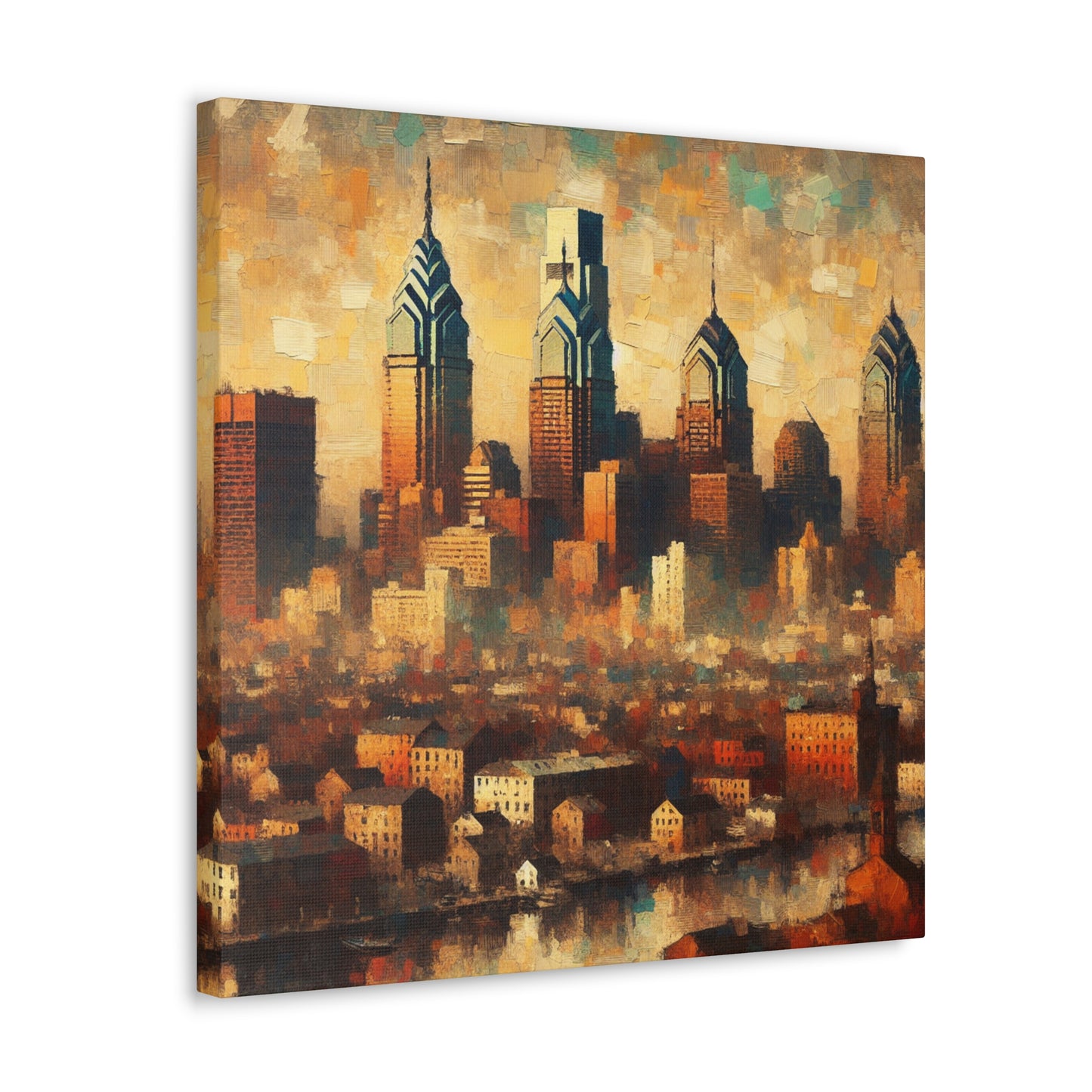 "Pennsylvania's Urban Harmonies" - Canvas