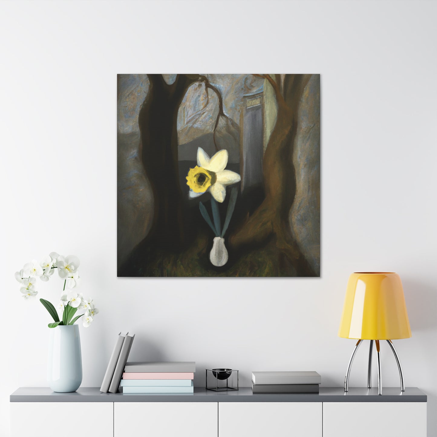 "Daffodils in Dreamland" - Canvas