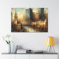 "Steam City Mirage Majesty" - Canvas