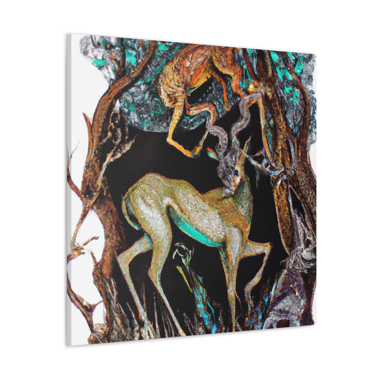 Antelope in Opulence - Canvas