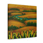 Corn in Splendour Garden - Canvas