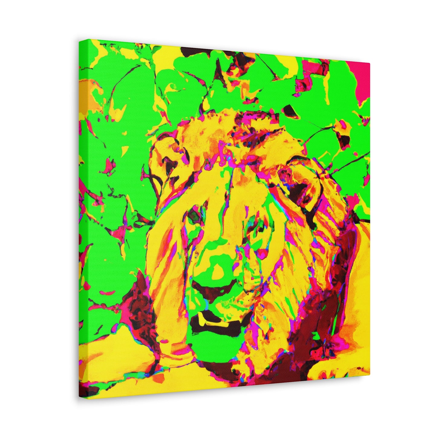 Lion Pop Art Glory - Canvas