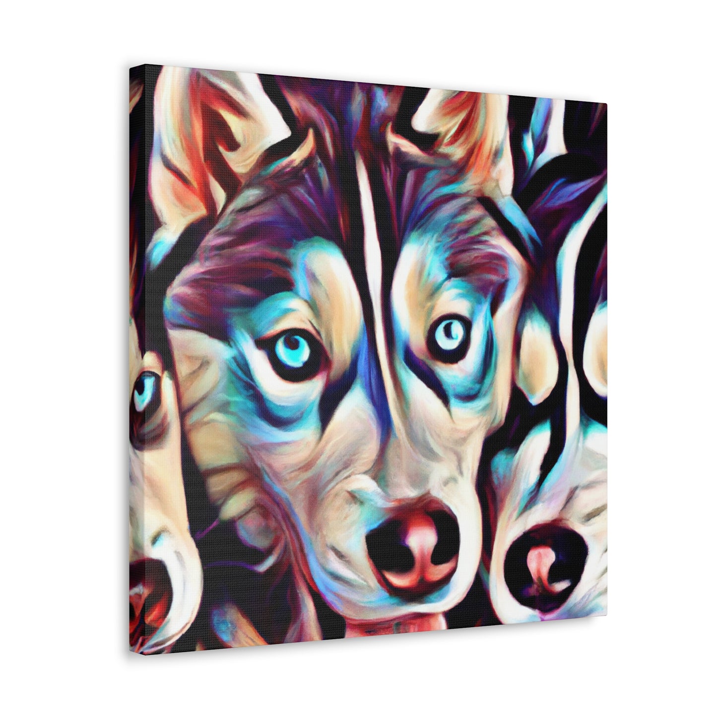 Siberian Husky Majesty - Canvas