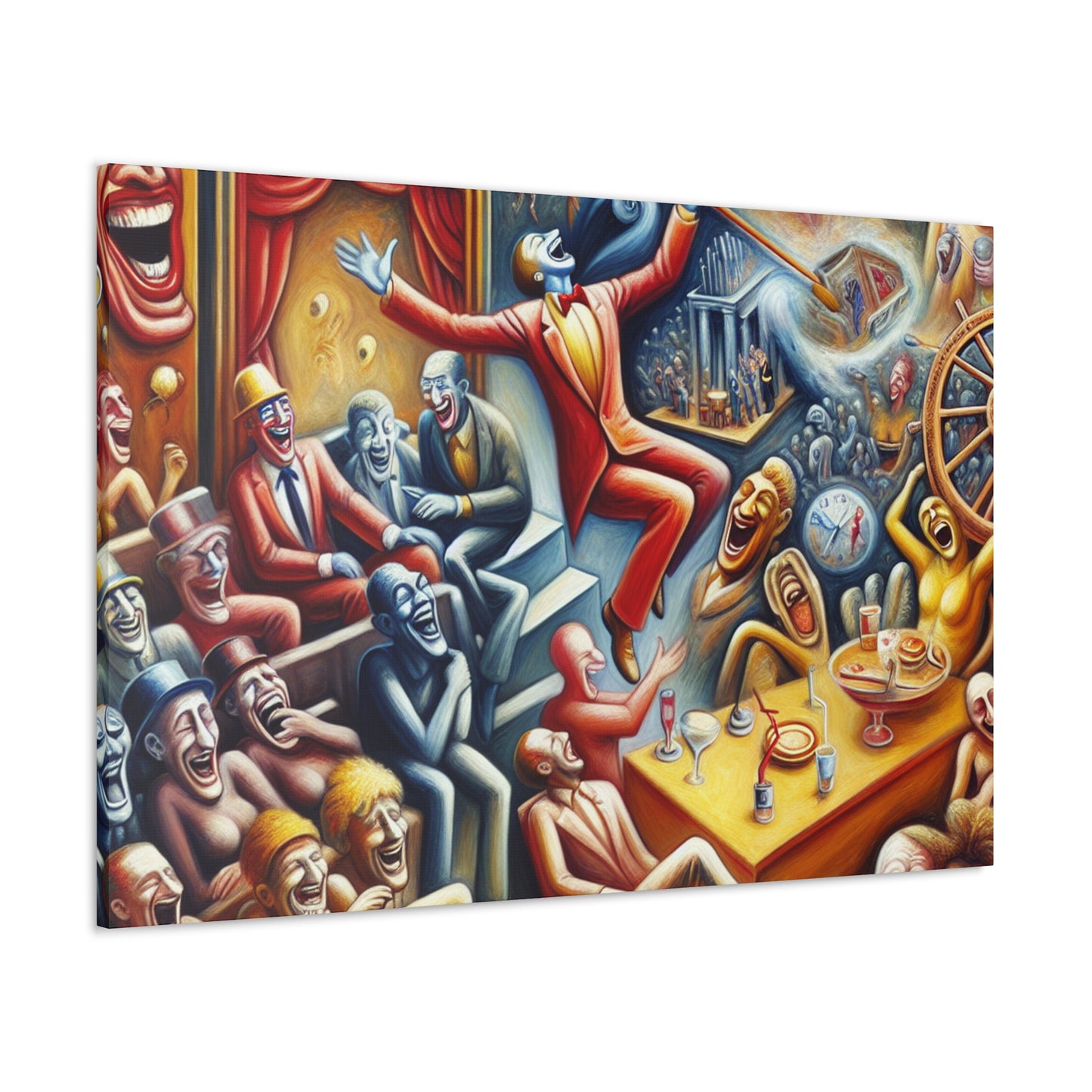 "Laughter's Dream Circus" - Canvas