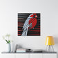 "Northern Cardinal Splendor" - Canvas