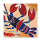 Lobster in Art Deco - Canvas