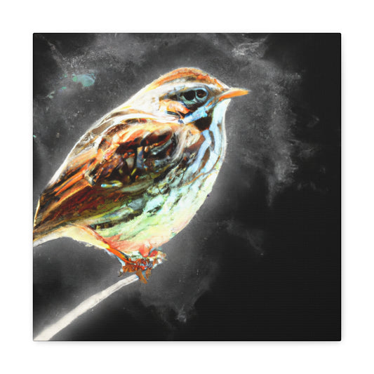 Song Sparrow Symphony - Canvas