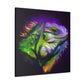 Green Iguana Dreamscape - Canvas