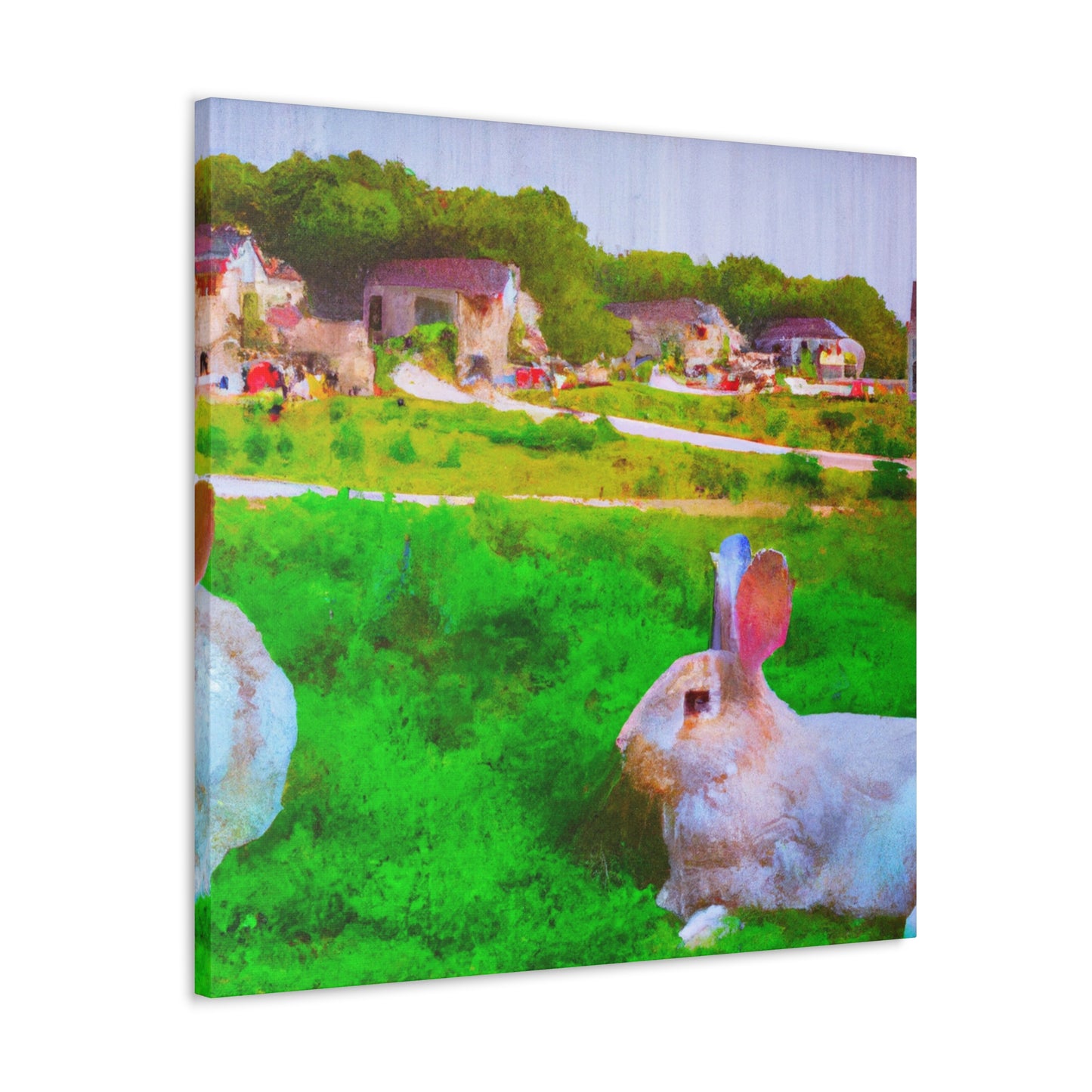 Rabbit in a Wilderness - Canvas