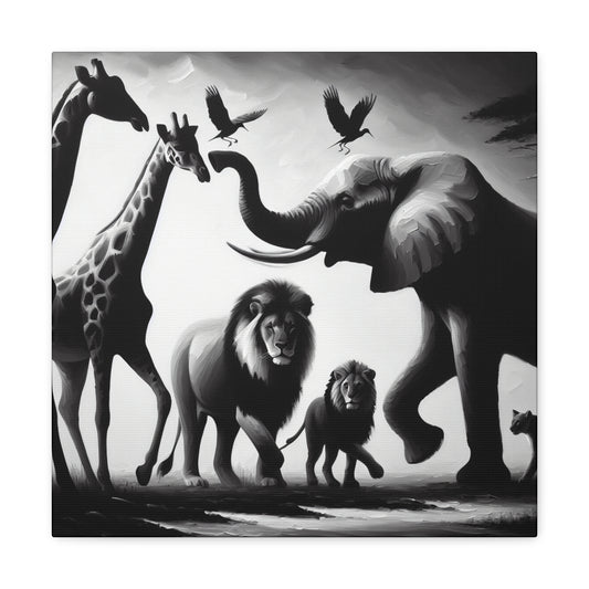 Untamed Safari Dreams - Canvas