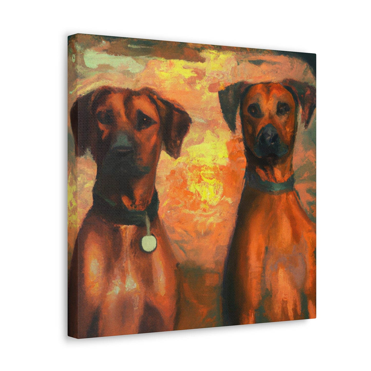 "Ridgeback in Surrealism" - Canvas