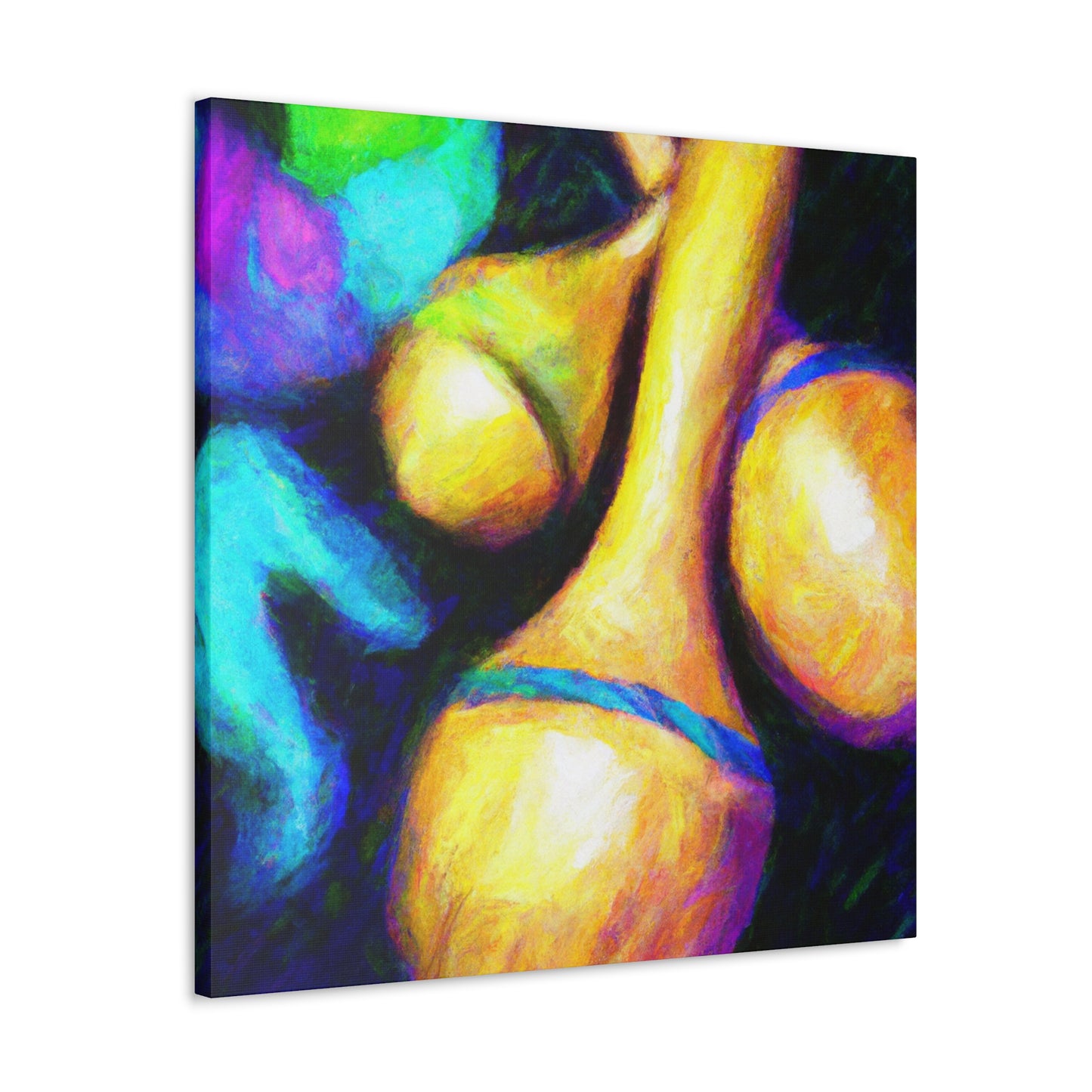 Shaking Maracas Triumphantly - Canvas