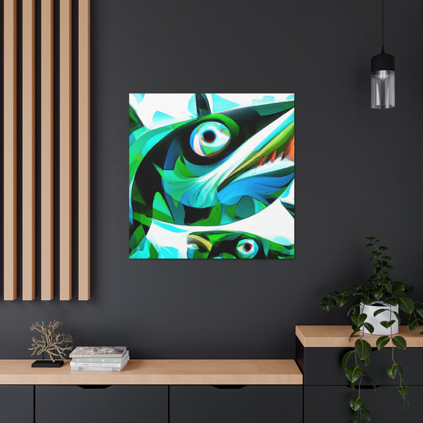 "Tuna Fish Symphony" - Canvas