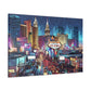 Viva Vintage Vegas Vibes - Canvas