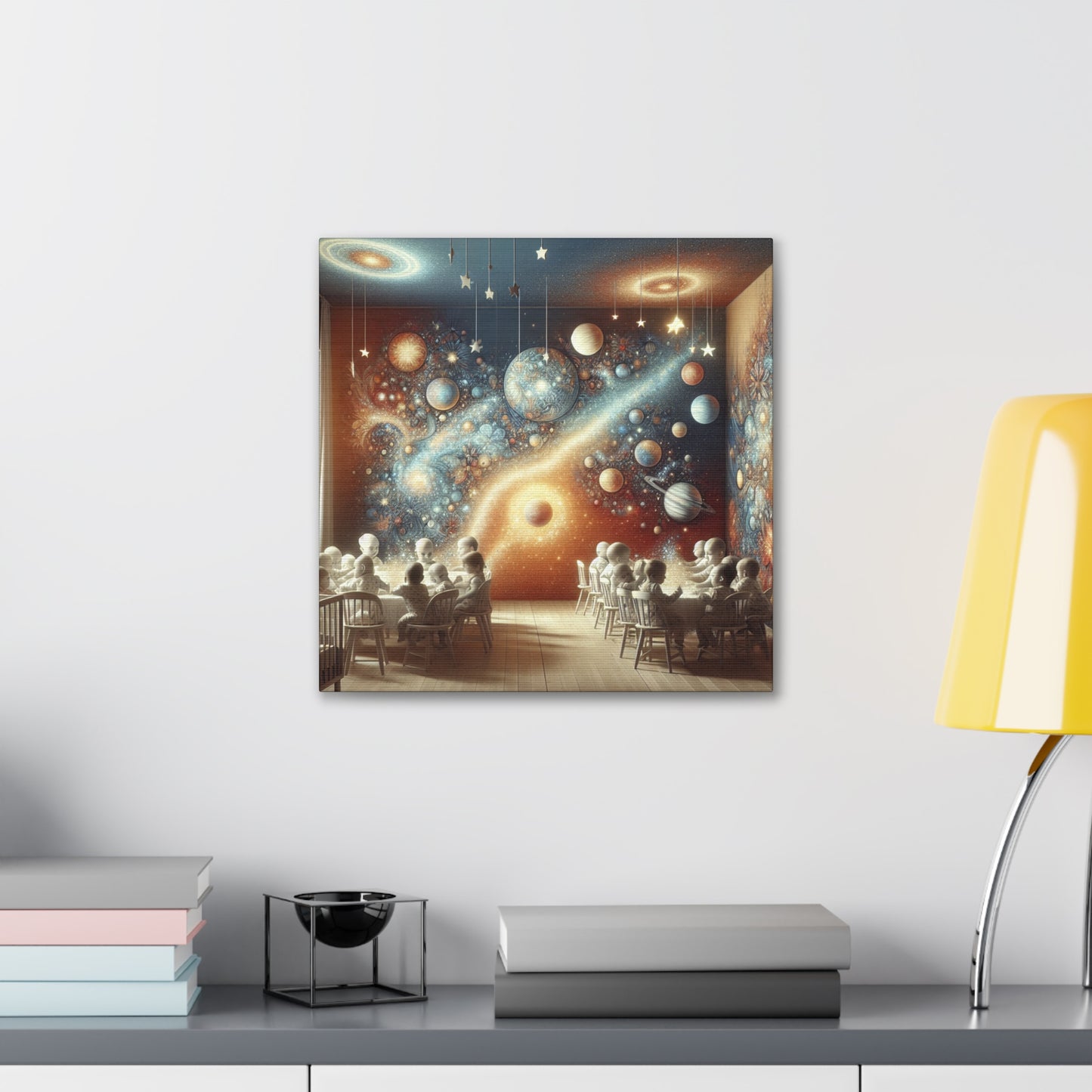 Cosmic Dreamscape Journey - Canvas