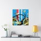 Bicycling Through Deco - Canvas